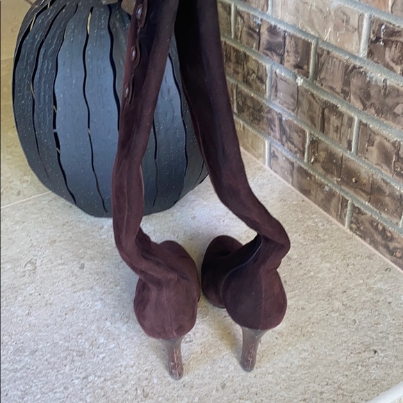 Cole Haan Nike Air Brown Suede boots 9.5 - Picture 3 of 10